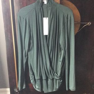 NWT! Wrap jersey top from AMOUR VERT!